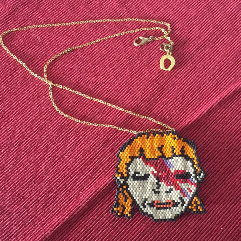 Handmade David Bowie Necklace
